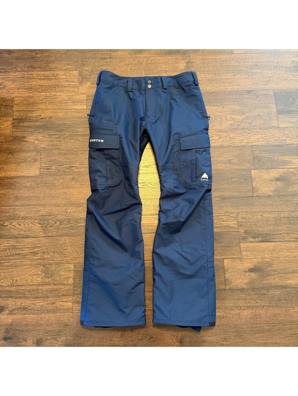 Burton Dryride Snowboard Waterproof Cargo Blue Large Pants